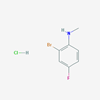 Picture of 2-Bromo-4-fluoro-N-methylaniline hydrochloride