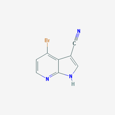 Picture of 4-Bromo-1H-pyrrolo[2,3-b]pyridine-3-carbonitrile
