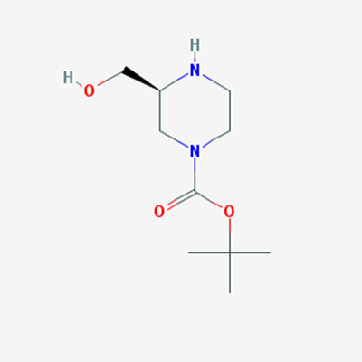 Picture of (S)-tert-Butyl 3-(hydroxymethyl)piperazine-1-carboxylate