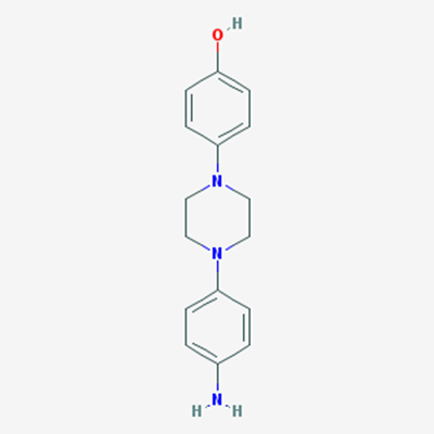 Picture of 4-[4-(4-Aminophenyl)-1-piperazinyl]phenol