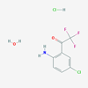 Picture of 4-Chloro-2-(trifluoroacetyl)aniline Hydrochloride Hydrate