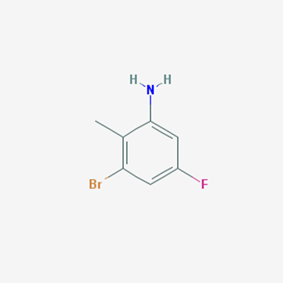 Picture of 3-Bromo-5-fluoro-2-methylaniline