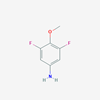 Picture of 3,5-Difluoro-4-methoxyaniline