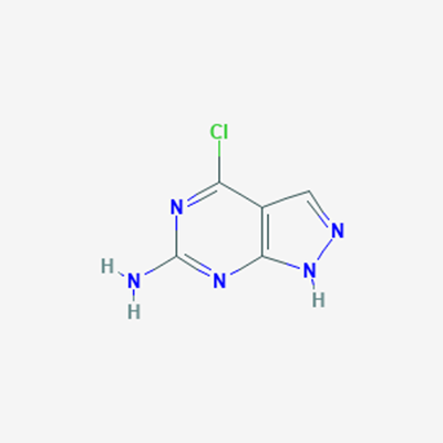 Picture of 4-Chloro-1H-pyrazolo[3,4-d]pyrimidin-6-amine
