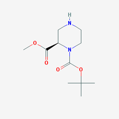 Picture of Methyl (R)-1-Boc-piperazine-2-carboxylate