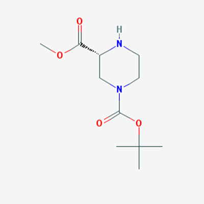 Picture of Methyl (R)-4-Boc-piperazine-2-carboxylate