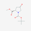 Picture of (S)-1-tert-butyl 2-methyl 4-oxopyrrolidine-1,2-dicarboxylate