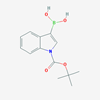 Picture of (1-(tert-Butoxycarbonyl)-1H-indol-3-yl)boronic acid