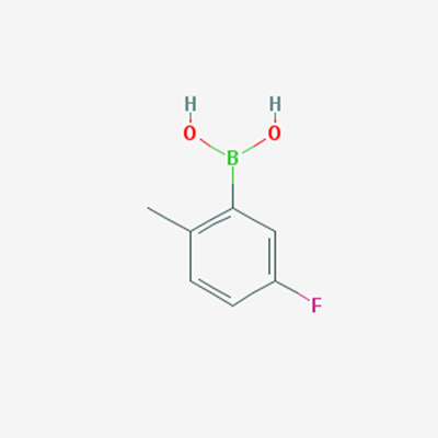 Picture of 2-Methyl-5-fluorophenylboronic acid