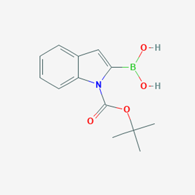 Picture of N-Boc-indole-2-boronic Acid