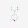 Picture of 2-Fluoropyridine-4-boronic Acid