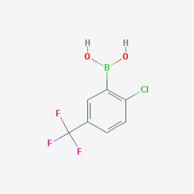Picture of 2-Chloro-5-(trifluoromethyl)phenylboronic Acid