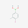Picture of 3-Methyl-4-fluorophenylboronic acid