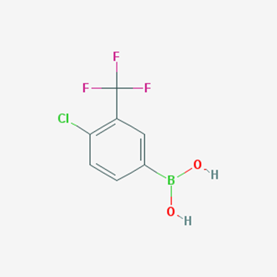 Picture of 4-Chloro-3-(trifluoromethyl)phenylboronic Acid