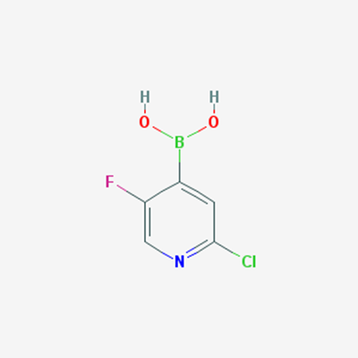 Picture of 2-Chloro-5-fluoropyridine-4-boronic Acid