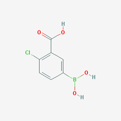 Picture of 3-Carboxy-4-chlorophenylboronic Acid