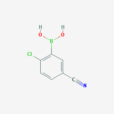 Picture of 2-Chloro-5-cyanophenylboronic Acid