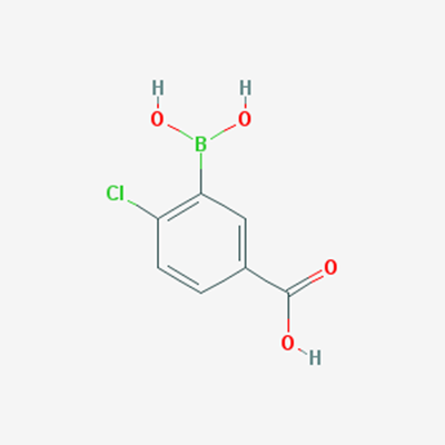 Picture of 5-Carboxy-2-chlorophenylboronic Acid