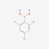 Picture of 4-Bromo-2,6-difluorophenylboronic acid