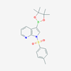 Picture of 3-(4,4,5,5-Tetramethyl-1,3,2-dioxaborolan-2-yl)-1-tosyl-1H-pyrrolo[2,3-b]pyridine