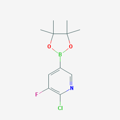 Picture of 2-Chloro-3-fluoro-5-(4,4,5,5-tetramethyl-1,3,2-dioxaborolan-2-yl)pyridine