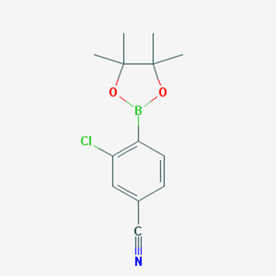 Picture of 3-Chloro-4-(4,4,5,5-tetramethyl-1,3,2-dioxaborolan-2-yl)benzonitrile