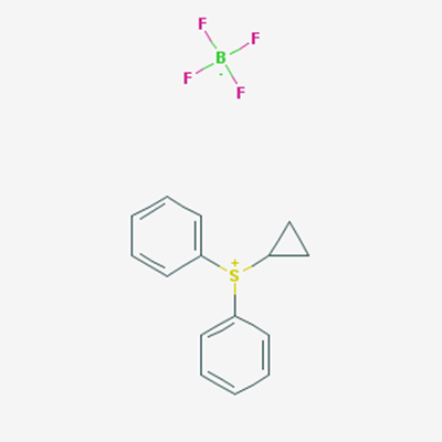 Picture of Cyclopropyldiphenylsulfonium Tetrafluoroborate