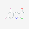 Picture of 2-Chloro-5,7-difluoroquinoline-3-carbaldehyde