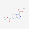 Picture of Ethyl 7-Boc-5,6,7,8-tetrahydro-1,2,4-triazolo[4,5-a]pyrazine-3-carboxylate