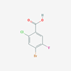 Picture of 4-Bromo-2-chloro-5-fluorobenzoic Acid