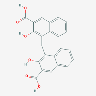 Picture of 4,4-Methylenebis(3-hydroxy-2-naphthoic acid)