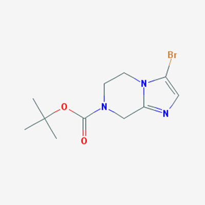 Picture of 7-Boc-3-bromo-5,6,7,8-tetrahydroimidazo[1,2-a]pyrazine