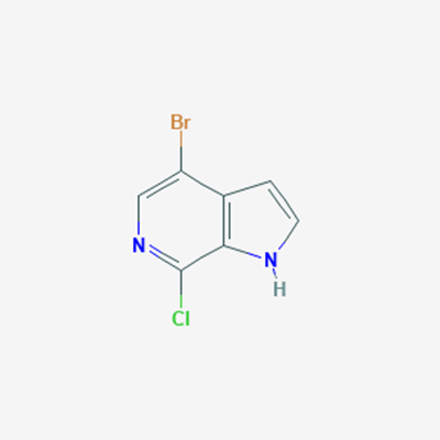 Picture of 4-Bromo-7-chloro-1H-pyrrolo[2,3-c]pyridine