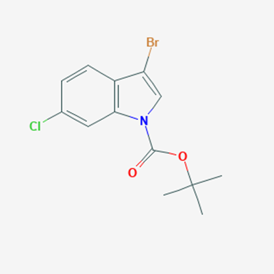 Picture of N-Boc-3-bromo-6-chloroindole