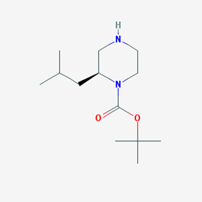 Picture of (S)-1-Boc-2-isobutylpiperazine