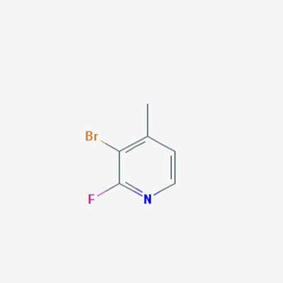 Picture of 3-Bromo-2-fluoro-4-methylpyridine