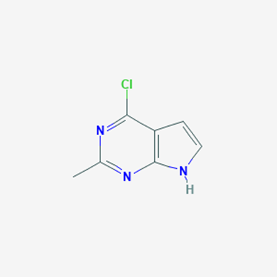 Picture of 4-Chloro-2-methyl-7H-pyrrolo[2,3-d]pyrimidine
