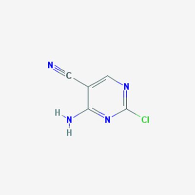 Picture of 4-Amino-2-chloro-5-pyrimidinecarbonitrile