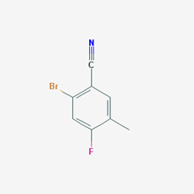 Picture of 2-Bromo-4-fluoro-5-methylbenzonitrile