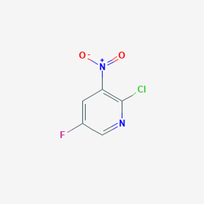 Picture of 2-Chloro-5-fluoro-3-nitropyridine