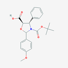 Picture of (4S,5R)-3-tert-butoxycarbony-2-(4-anisy)-4-phenyl-5-oxazolidinecarboxylic acid(Standard Reference Material)