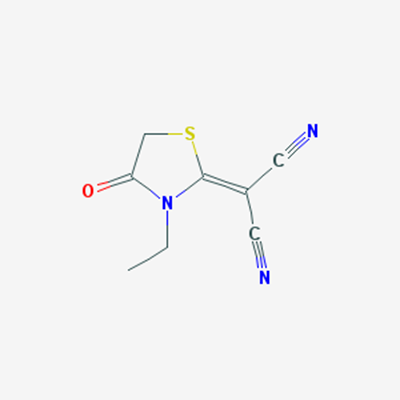 Picture of 2-(3-ethyl-4-oxothiazolidin-2-ylidene)malononitrile