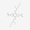Picture of 4,8-bis((2-ethylhexyl)oxy)benzo[1,2-b:4,5-b]dithiophene-2,6-dicarbaldehyde