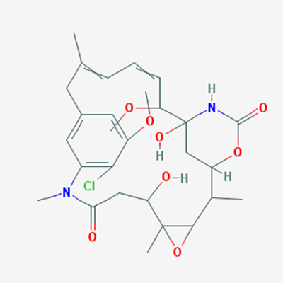 Picture of Maytansine, O3-de2-(acetylmethylamino)-1-oxopropyl-