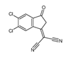 Picture of 2-(5,6-dichloro-3-oxo-2,3-dihydro-1h-inden-1-ylidene)malononitrile