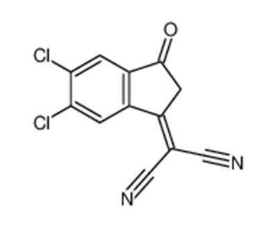 Picture of 2-(5,6-dichloro-3-oxo-2,3-dihydro-1h-inden-1-ylidene)malononitrile