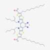 Picture of Y6-5,3,27-Bis(2-ethylhexyl)-8,22-di(undecyl)-6,10,15,20,24-pentathia-3,14,16,27-tetrazaoctacyclo[16.9.0.02,12.04,11.05,9.013,17.019,26.021,25]heptacosa-1(18),2(12),4(11),5(9),7,13,16,19(26),21(25),22-decaene-7,23-dicarbaldehyde