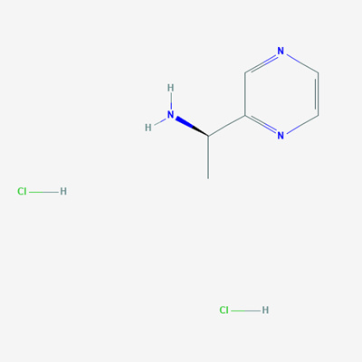 Picture of (1R)-1-(Pyrazin-2-yl)ethan-1-amine dihydrochloride