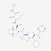 Picture of (1S,3aR,6aS)-2-((S)-2-((S)-2-Cyclohexyl-2-(pyrazine-2-carboxamido)acetamido)-3,3-dimethylbutanoyl)-N-((S)-1-(cyclopropylamino)-1,2-dioxohexan-3-yl)octahydrocyclopenta[c]pyrrole-1-carboxamide