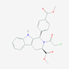 Picture of (1S,3R)-Methyl 2-(2-chloroacetyl)-1-(4-(methoxycarbonyl)phenyl)-2,3,4,9-tetrahydro-1H-pyrido[3,4-b]indole-3-carboxylate